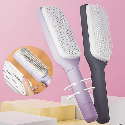 Self-Cleaning Hair Brush
